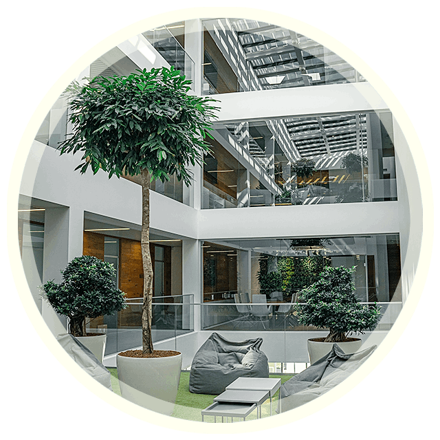 Gardeniaa: Workplace Green Decor